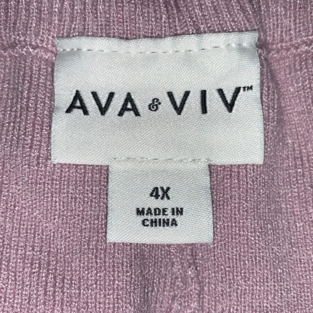 (4X)- Ava & Viv Women's Plus Size Pull-On Pants Joggers‎ - Picture 5 of 11